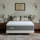 Novilla Bliss Green Tea Mattress Queen Size, 12 Inch Gel Queen Mattress Memory Foam in a Box for Hot Sleepers with Nylon Cover, Cool Comfort & Back Pain Relief & Motion Isolating with Certified Foam