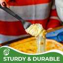 1000 Count Extra Heavy Duty Plastic Forks Black Disposable Forks Premium Bulk Plastic Forks Heavy Duty Plastic Silverware for Parties, Family Gatherings