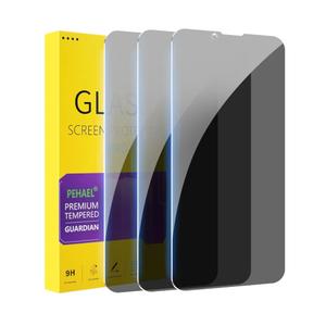 PEHAEL 3 Pack for iPhone 17e/iPhone 16e/iPhone 14/iPhone 13/iPhone 13 Pro Privacy Screen Protector Full Coverage Anti-Spy Tempered Glass Film 9H Hardness Easy Installation Bubble Free [6.1 inch]
