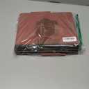 Amazon Basics Classification Folder with Prongs, Pressboard, 2 Dividers, 2-Inch Expansion, Letter Size, Red, Pack of 10, for Organizing Documents