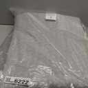 ORGANIC TEXTILES Organic Seat Cushion - 3" Soft Latex with Heather Grey Removable Cotton Cover - GOLS/GOTS Certified - Back Tailbone Pressure Relief Support, Office Chair, Gym Bleacher Seats, Car