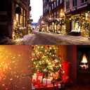 Brizled Christmas Lights Warm White, 2 Pack 33ft 100 LED Christmas String Lights, 120V UL Certified Connectable Xmas Tree Lighting Mini Xmas Light Set for Holiday Tree Home Party Indoor Outdoor Decor