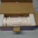 Travel Electric Kettle Portable Mini Kettle,Small Hot Water Boiler with 4 Temperature Settings,304 Stainless Steel,Fast Boiling Water with Auto Shut-Off and Boil Dry Protection,400ml (Beige, 400ML)