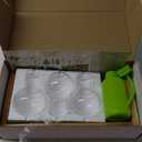 XXXFLOWER Plant Terrarium with Wooden Stand, Air Planter Bulb Glass Vase Metal Swivel Holder Retro Tabletop for Hydroponics Home Garden Office Decoration - 3 Bulb Vase