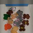 Kiss Monkey Valentines Day Gifts for Kids, 24 PACK Valentines Cards for Kids Classroom with Animals Pop Fidget Toys, Valentines Party Favors, Valentines for Class Boys Girls