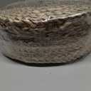 Lineshading 4 Pcs 12" Round Woven Mats for Centerpiece Fall Table Decor, 11.81 x 1.97 inches