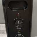 DREO Radiator Heater, Dual Knobs, 8 Safety Protection, 1500W Electric Space Heaters for Indoor Use Large Room, Energy Saving, Quiet Oil Filled Radiator for Bedroom, Adjustable Thermostat (Gray)