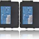 2 Pack BT-000318 Replacement Batteries for Zebra for Symbol TC70 TC70X TC700H TC700K TC72 TC75 TC75X TC75EK TC75AH TC75GK TC77 TC77HL TC20XL BT-000318-01 BTRY-TC70X-46MA1-01 Barcode Scanner Battery One Missing
