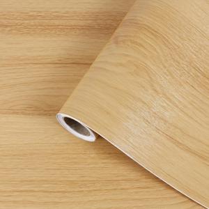 Light Wood Grain Contact Paper Peel and Stick Wallpaper A Set of 23.6"x400" Natural Wooden Contact Paper for Cabinets Countertops Drawer Shelf Liner Self-adhesive Removable Wallpaper Waterproof