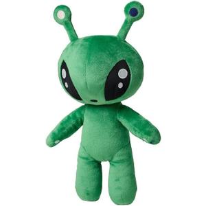 OSOCU 13.5in Adorable Green Alien Plush Toy | Ultra-Soft Stuffed Figure | Great for Home & Room Decoration | Ideal Birthday/Halloween for All Genders | a Must-Have for Sci-Fi Lovers