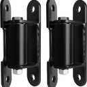 Heavy Duty Gate Hinge 7 inch, Black Outdoor Bolt on Gate Hinge, Weld on Post Gate Hinges Roller Bearing, for Large Driveway Vehicular Pedestrian Swing Gates Up to 1100 Pounds(2 Pack)