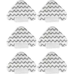 6 Pack Steaming Mop Replacement Pads Triangle for Shark Lift-Away Genius S3973 S3973D S5003D S6001 S6002 3973WM S5002 Steam Pocket Mop Series