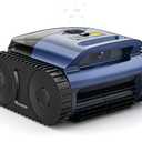 Pool Vacuum for Inground Pool & Above Ground Pool, Cordless Pool Cleaner with Smart Navigation, Self-Parking, LED Indicator, Wall&Waterline Cleaning Pool Robot up to 2150 Sq.ft