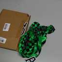 Graduation Leis 2026, Class of 2026 Grad Ribbon Leis with Pins, Grad Necklace Handmade Braided Necklace, Graduation Gifts for Women and Men (Black & Green)