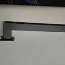 4FT Black Industrial Iron Hand Railing, Wall Support Handle for Indoor Stairs & Outdoor Decks, Non-Slip & Rust-Resistant