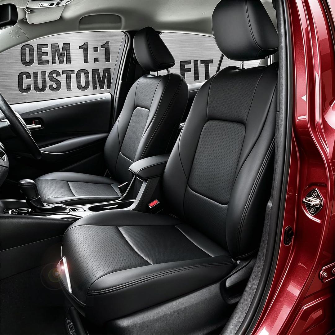 Car Seat Cover Custom Fit for Toyota Corolla 2019-2026 OEM Nappa Leather
