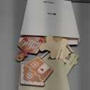 Jetec 12 Pcs Christmas Tiered Tray Decor, Gingerbread, Gingerbread House, Snowflakes, Baking Wooden Sigen Rustic Farmhouse Christmas Tabletop Centerpiece for Home Table Shelf