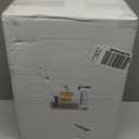 Ciaell 24 Pack Silver Plastic Champagne Flutes - 6 Oz Disposable Champagne Glasses - Square Silver Rim Plastic Toasting Glasses for Party Birthday Anniversary Wedding