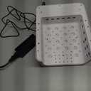 Lavinda 60W Large Professional Nail Lamp with Portable Handle, UV/LED Nail Dryer with Features Dual-Temp Control & LCD Timer,Rechargeable 5200mAh for Cordless Salon. (Rose Gold Pro)