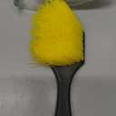 Nonslip Handle Car Carpet Scrubbing Brush Cleaner Black Yellow 8.1" Length