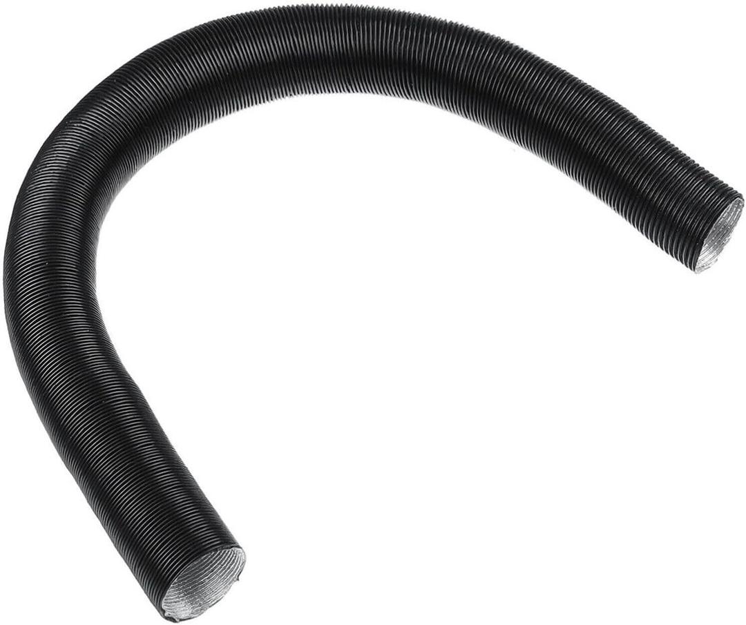 Flexible Heater Duct Pipe 1m Aluminum Foil Air Duct 25mm To 90mm for Car Diesel Heater (90mm)