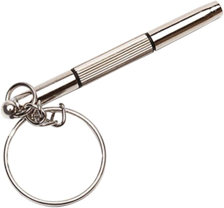 Ciieeo 3-in-1 Screwdriver Keychain Multifunctional Small Screwdriver Mini Keychain Screwdriver Kit for Cellphone Portable Screwdriver