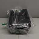 Sumnacon Slatwall Bins 4 Pcs Large Slatwall Organizer for Garage Plastic Slatwall Storage Bins for Storing Garage Accessories Multiple Stackable Slat Wall Tool Organizer for Workshops,Shopping Malls (Black)