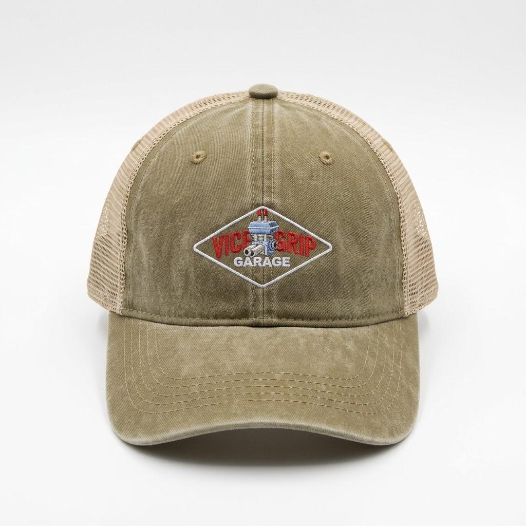 VGG Garage Sign Trucker Hat