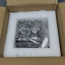 Mini Pendant Lights Crystal Chandeliers for Dining Room Kitchen Island LED Light Fixture Dimmable Handing Light for Hallway (Black)