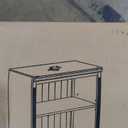 Merax Upgraded 83.4" Tall Storage Bookshelf Bookcase with LED Lighting,2 Doors and 1 Drawer and Open Shelves for Home Office (White)