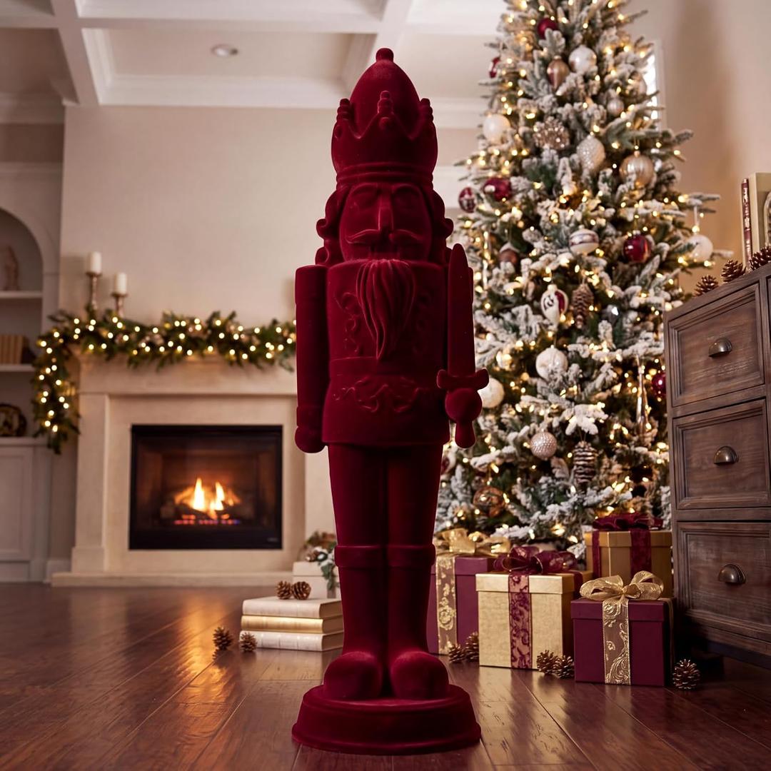 Vicenpal 28 Inch Christmas Nutcracker King Decoration Large Nutcracker