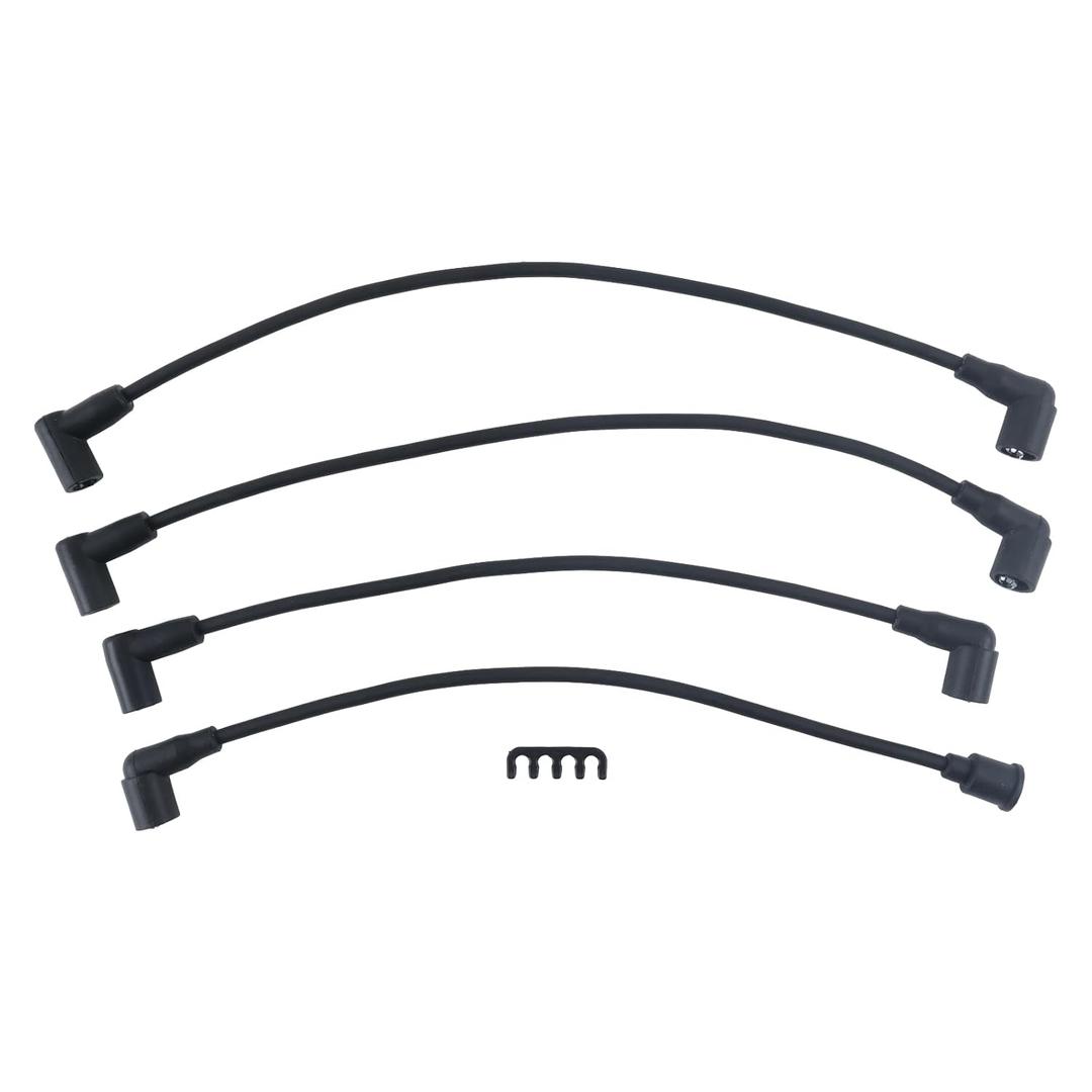Ignition Spark Plug Wire Set 12691-67540 12691-0000 Compatible with Kubota 3 Cylinder WG600 WG750 DF750 Engines