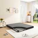 MAF 5 Inch King Box Spring, Low Profile Box Spring King Siz 3500 lbs Black Heavy Duty Metal Mattress Foundation with BoxSpring Cover, No Squeaky, Easy Assembly