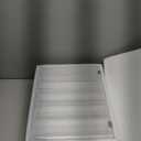 MyGift 5 Compartment Trading Cards Storage Box - Premium Clear Acrylic Collectors Sports Card Protective Case with Hinged Lid, Magnetic Closure, and Removable Dividers