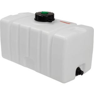 50 Gallon Water Storage Tank and Sprayer Tank, Square Plastic Reservoir for Water and Non-Flammable Liquids, 38.00" L x 18.85" W x 22.55" (107049A03)