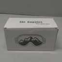 FMY Snowboard/Ski Goggles for Adult,Over Glasses Anti Fog UV Protection Skiing Goggles for Men Women Youth (White/Purple Lens)