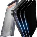 3 Pack for iPhone 16 Tempered Glass Privacy Screen Protector, Dust Free CABIN, Auto Positioning, Bubble Free, Privacy Protection, Easy Installation,9H+ Hardness