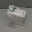 BESTTEN [20 Pack] 1 Gang Screwless Decorator Wall Plate, Midsize Switch Plate, Midway Receptacle Outlet Cover, USWP4 Glossy Off White, H4.88" x W3.11"