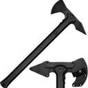 Cold Steel Drop Forged Tomahawk Survival Hatchet - Great for Camping, Survival, Outdoors and Chopping Wood, Trench Hawk - Black, One Size