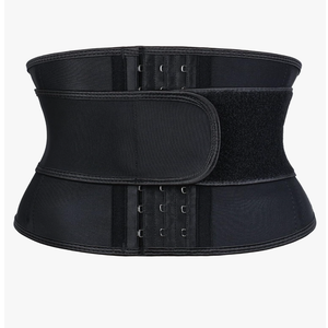 Atbuty Short Torso Waist Trainers Cincher for Women Corset Underbust Latex Sport Girdle Hourglass Body Shaper 2XS