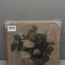 InSimSea Square Framed Canvas Wall Art, Flowers Decor Flowers in Vase Paintings Wall Art, Floral Pictures Wall Decor for Bedroom Bathroom, Kitchen Office Living Room Wall Decoration 24"x24" (White Roses)