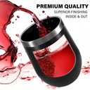 KAIRA Floral Butterfly 12oz Wine Tumbler with Lid, Inspirational Coffee Mug for Women, Stainless Steel Insulated Cup, Gift for Mom Sister Friend