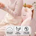 Unicorn Animal Cushion - Cute Pillows Chair Pillow - Pink Gaming Chair Cushion Cute - Seat Cushion for Office Chair - Sitting Pillows Car Seat Pillow Decor - Plush Pillows (Uni)