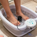 Ionic Foot Bath, Ionic Detox Foot Bath Machine, Home Ionic Foot Spa for Home and Travel, Relaxed and Relieved, Home, Wellness (White)