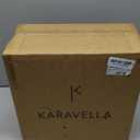 KARAVELLA Large Wood Slices for Centerpieces – Wood Centerpieces for Tables, Rustic Wedding Centerpiece, Natural Wood Slabs, Thin Slices, 11-13 inches (10 Pack)