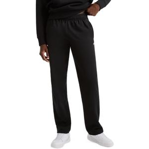 Champion Men's Open-Bottom Fleece Sweatpants, Standard Fit, Midweight Fleece, Available in Regular and Big & Tall, 1 Piece (Black, XXL)