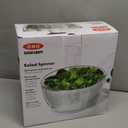 OXO Good Grips Salad Spinner | Lettuce Spinner | Fruit Washer | Fruit Washing Bowl with Strainer | Vegetable Cleaner | Salad Cleaner | Lettuce Washer | 6.22 Quart Capacity