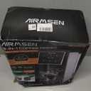 AIRMSEN Grind & Brew Coffee Maker with Grinder - Single Serve Machine Compatible with K-Cup Pods & Ground, 1000W Fast 6-14oz Brewer, Descaling Alert, Touchscreen & 50oz Removable Tank