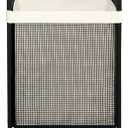 STO STO Laundry Hamper, 90L Rolling Laundry Sorter Cart with Removable and Washable Liner Bag, Clothes Hamper with Wheels and Metal Handle for Laundry Room and Bedroom (1-Section, Beige)