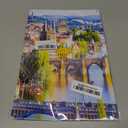 Metal Sign Wall Plaque Prague Czech Republic Europe European Praha Advertisement Travel Art Art Decor House Home Tin Signs 8X12 Inch